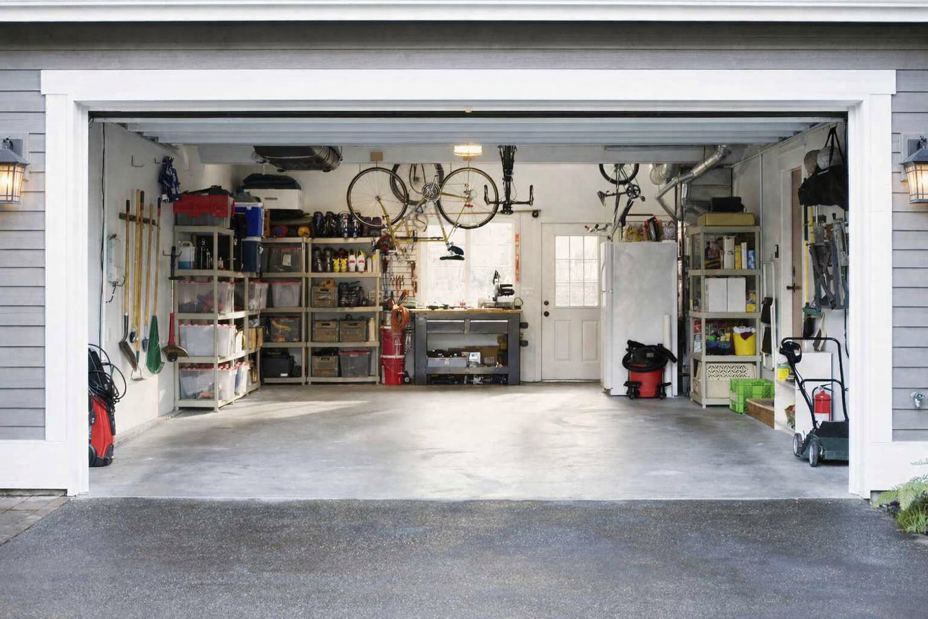Garage floor concrete in Beaumont, CA